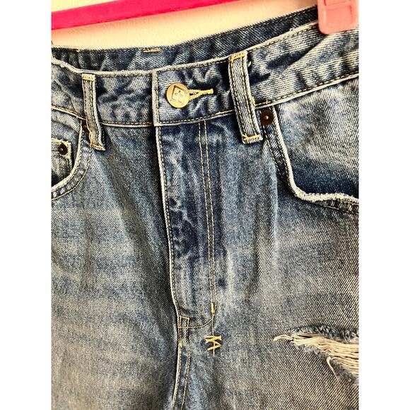 Ksubi Chlo Wasted Klub Trashed High Rise Straight Ankle Jeans 28. NWT - Picture 8 of 10